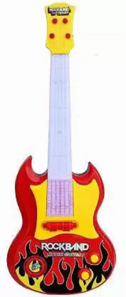Rock band music guitar toy sales