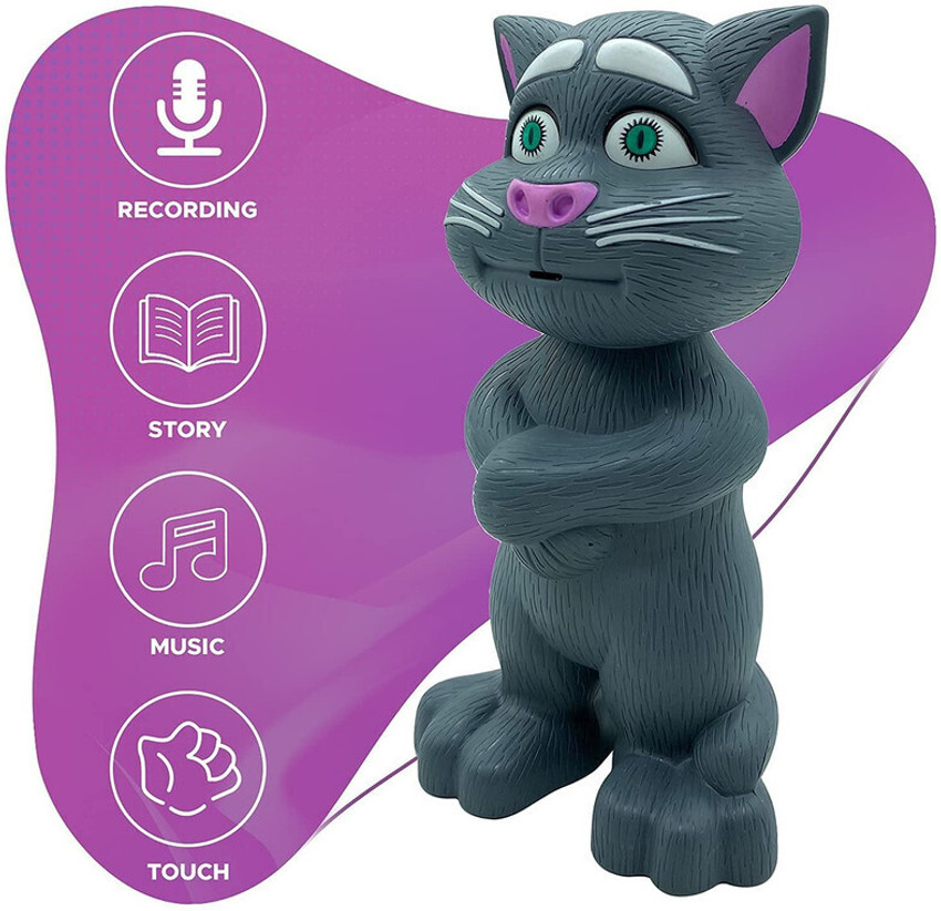 Myhoodwink Funny Talking Tom Cat with Music & Voice Recording Toy for Kids  - Funny Talking Tom Cat with Music & Voice Recording Toy for Kids . shop  for Myhoodwink products in