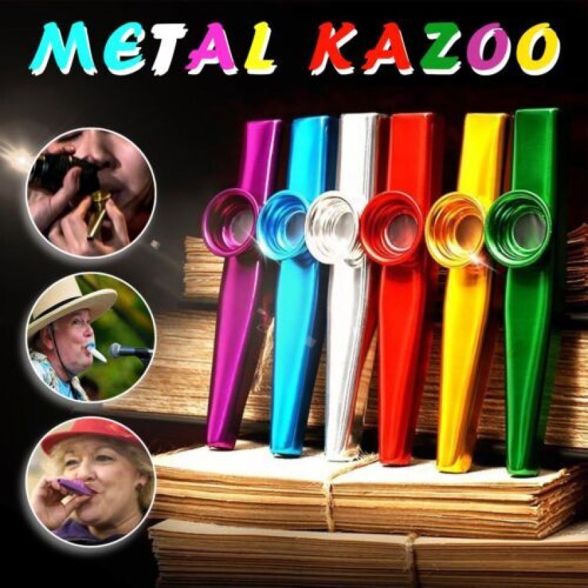 Kazoo Membrane Set of 10Pcs, Metal Kazoo Diaphragm Mouth 1.8cm Diaphragm  for Kazoo Parts