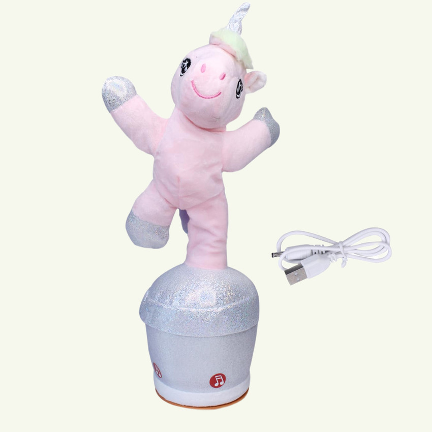 RAGVEE Unicorn Plush Toy Voice Repeat with Music and Light Records Soft Toy kids Unicorn Plush Toy Voice Repeat with Music and Light Records Soft Toy kids Buy MUSICAL TOY