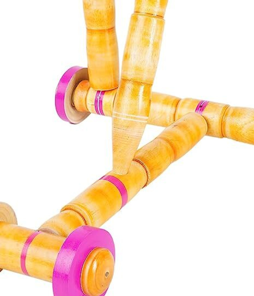 iagri Baby Wooden Walker Traditional Wooden Walker for Babies