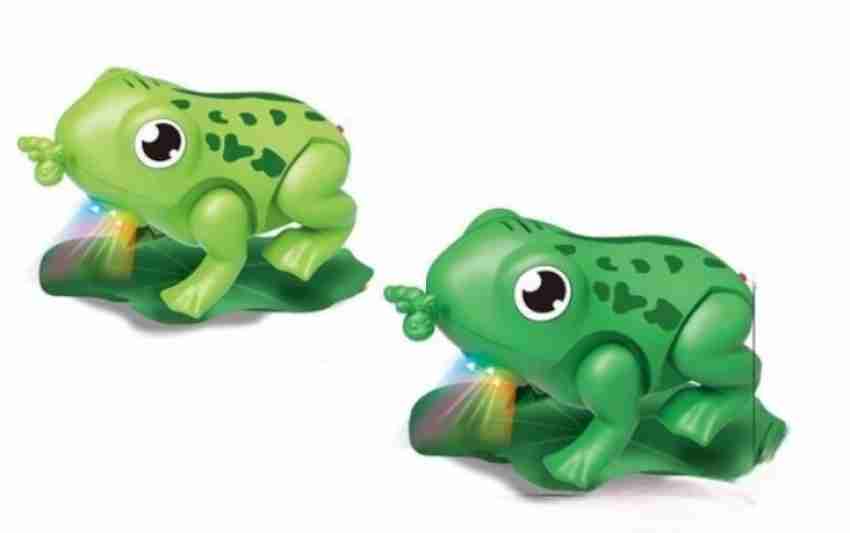 SMCD Little Frog Children's Playmates withColorful Litght & Music