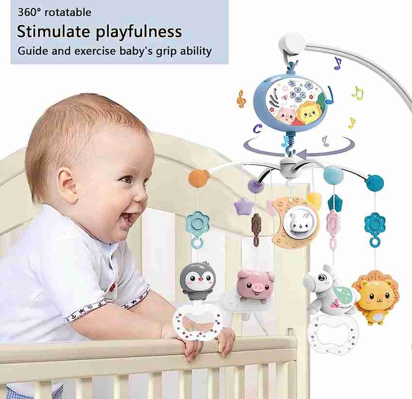 Toys in discount cot 6 months
