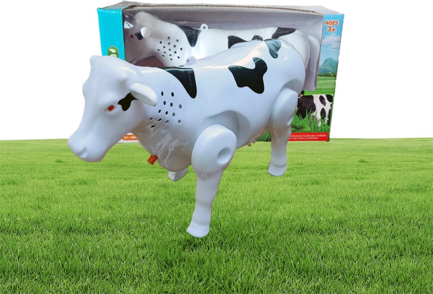 Walking mooing sales cow toy