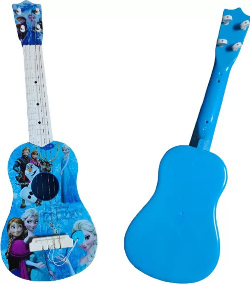 Elsa top guitar toy