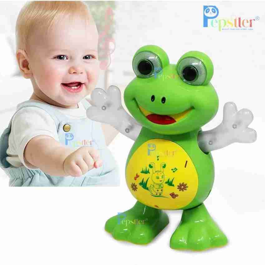 Dhinchak Rubber frog figure Make Choo-Choo Noise Also for Gags and Pranks