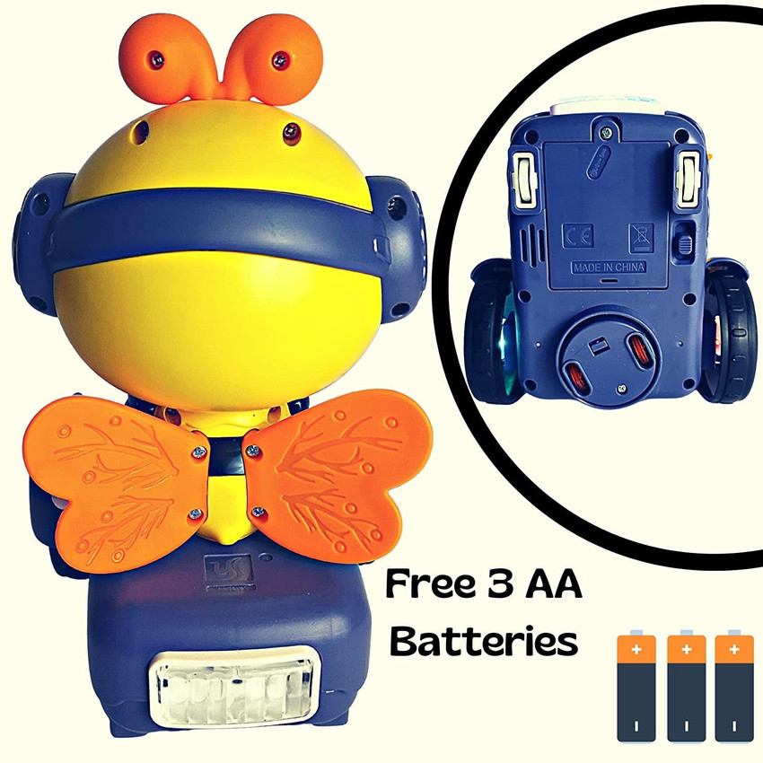 KTRS Cute Cartoon Bee with Music Light for Baby Girl Gift Toys 1