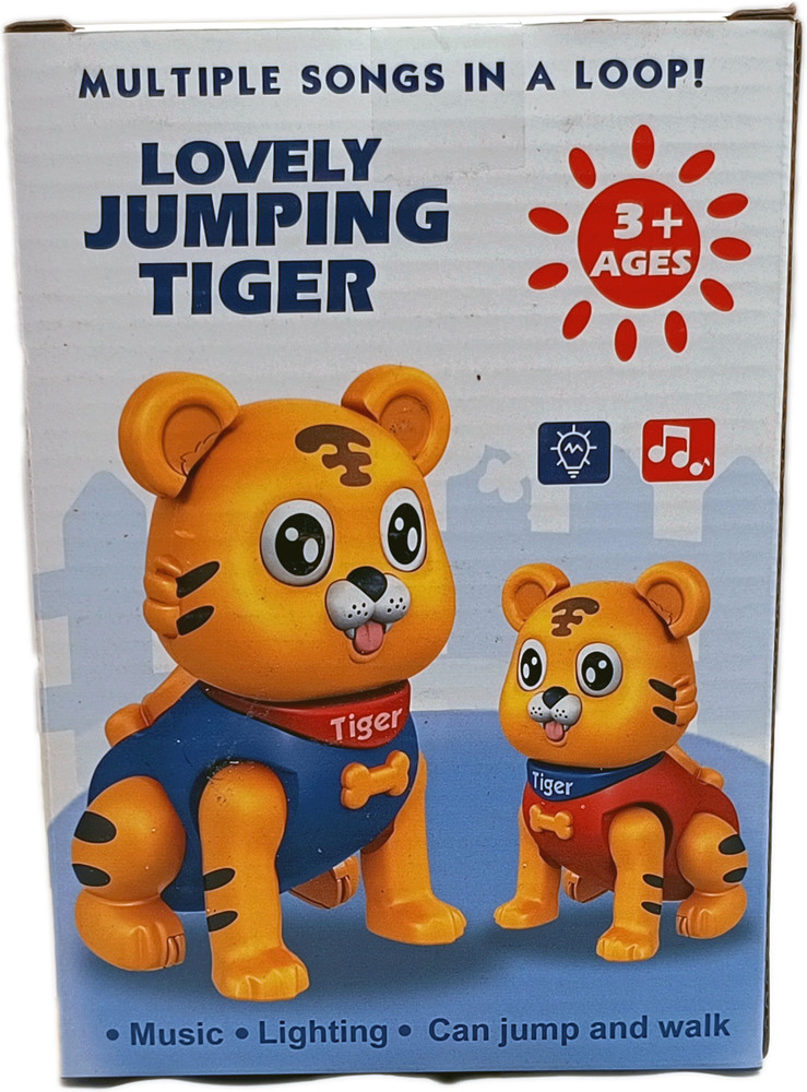 Jumping tiger toy on sale