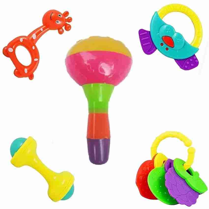Musical rattle store for baby