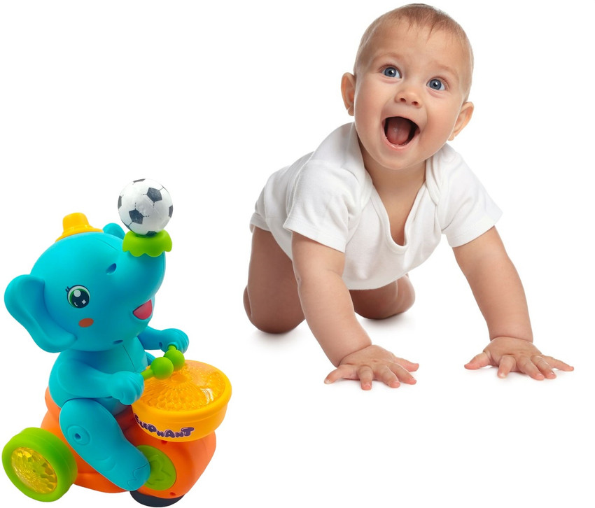 Fisher price elephant ball top