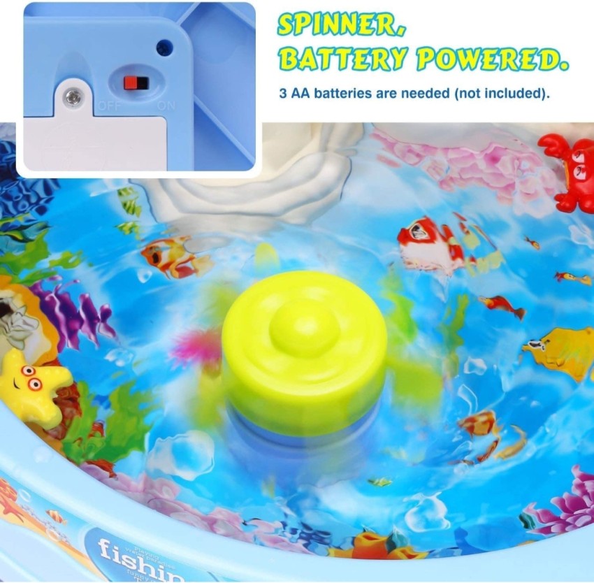 TOY RK SHINE Water Paradise Fishing Game - Water Paradise Fishing Game . Buy  MUSICAL TOY toys in India. shop for TOY RK SHINE products in India.
