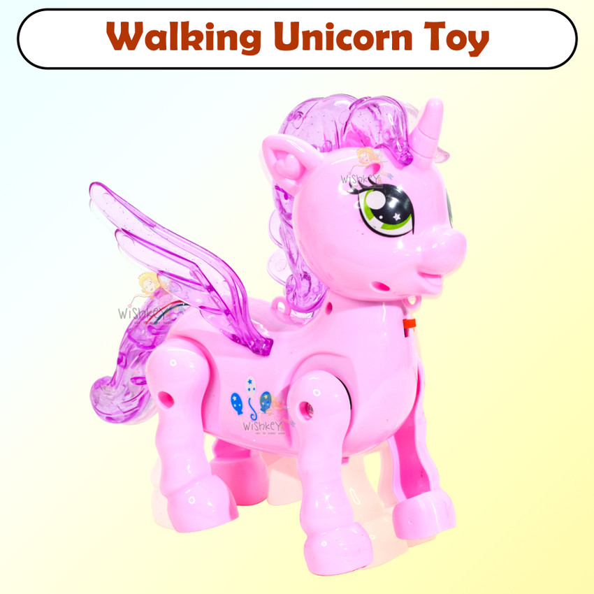 Woodyotime moving hot sale and talking unicorn