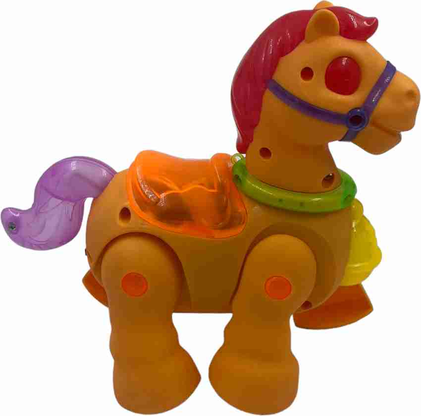 RAGVEE Electric Horse Moving Legs Funny Horse Figure Toy Kids