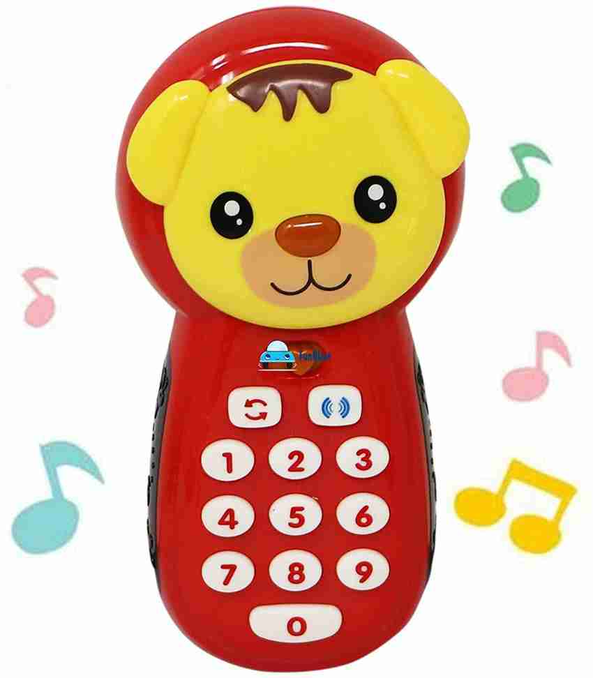 VBE Cartoon Musical Mobile Phone for Kids Mobile with Light
