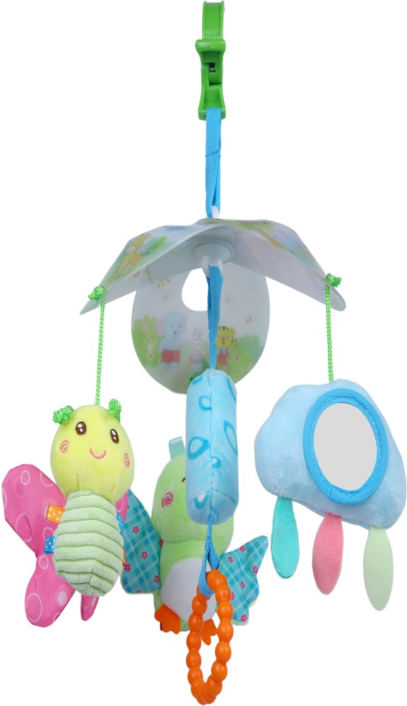 Plush Animal Toy Hanging Wind Chime - Baby Hanging Rattle with