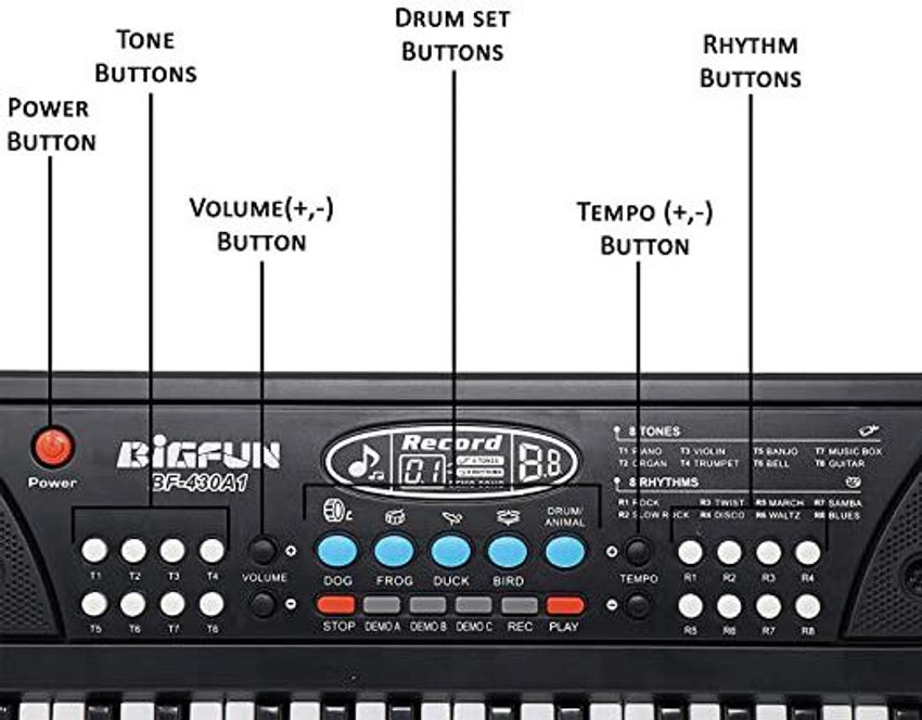 SALEOFF Bigfun 37 Keys Kids Piano Keyboard Piano For Kids With