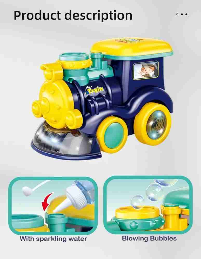 Bubble blowing train on sale