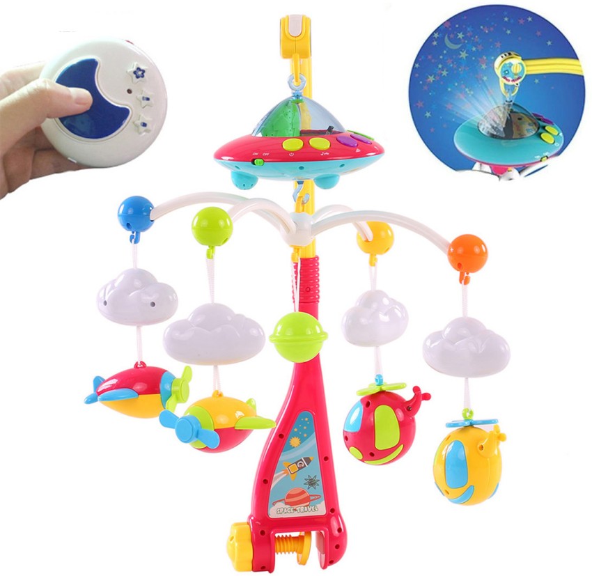 Baby Bed Bell Music Bell Plush Pushcart Pendant Bell Rattle Toy Baby Toy on sale