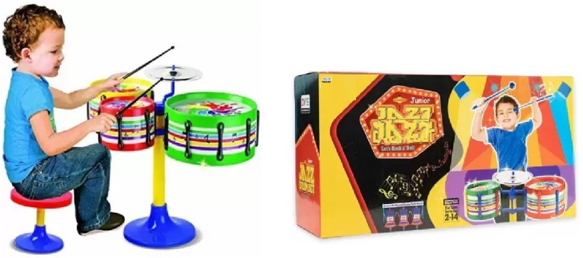 Set Drum Jazz Musik Winwega untuk Anak-AnakSet Drum Jazz Musik Winwega untuk Anak-Anak  