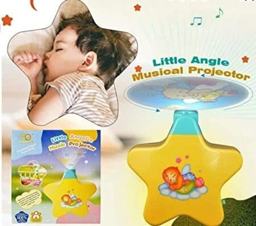 VISIONARY New Born Toy Music Star Light Show Projector for