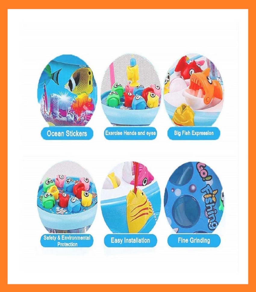Buy Toyshine Fish Catching Game Big with 26 Fishes and 4 Pods, Includes  Music and Lights (Multicolor) Online at Low Prices in India 