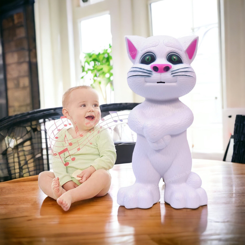 Akidzone Talking Tom Toy for Kids with Recording and Music