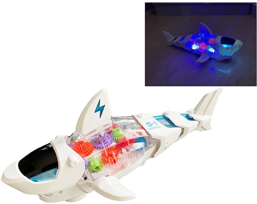 shark airplane toy