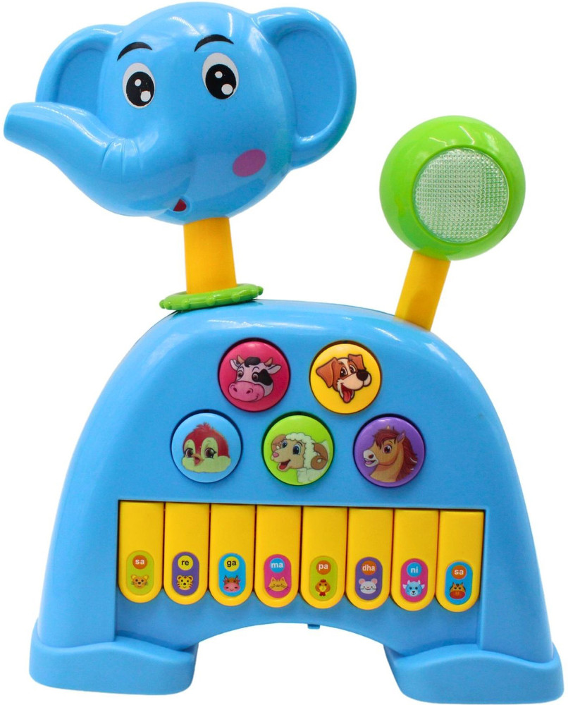 Toys N Smile Musical Elephant Piano with 4 Modes Wonderful Animal Sound Toy for Kids Baby Musical Elephant Piano with 4 Modes Wonderful Animal Sound Toy for Kids Baby Buy