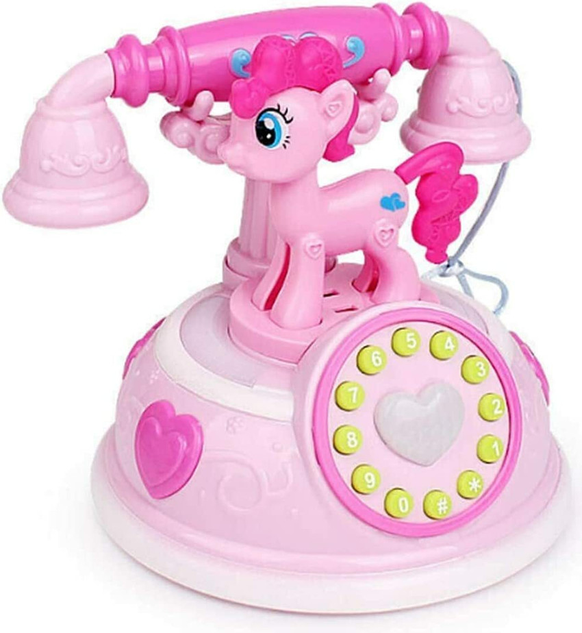 Braintastic Musical Telephone Old Style Landline Simulation Toy