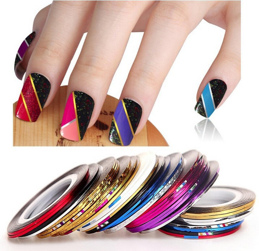 Striping tape outlet nail art