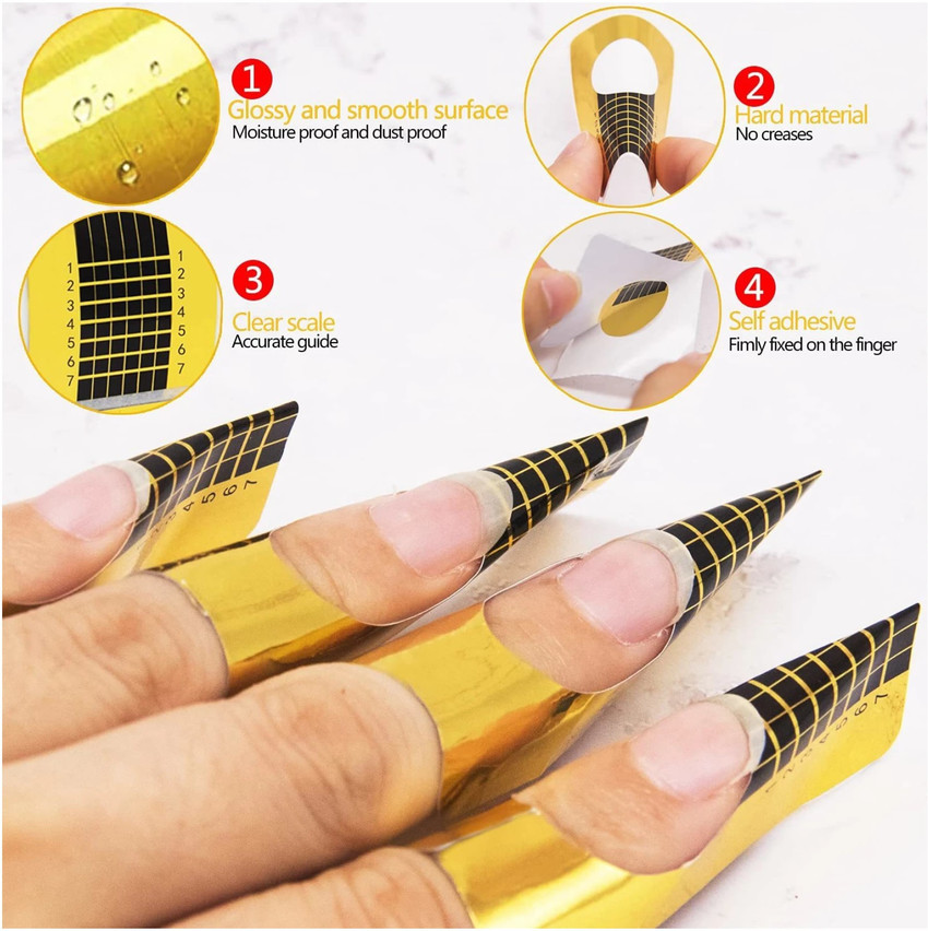 Acrylic Nails Guide  Shapes Colors Pros And Cons  2023  Fabbon
