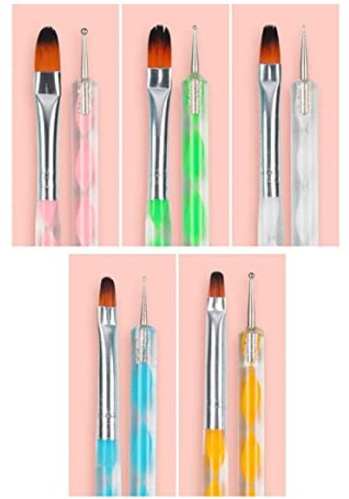 Makartt Nail Art Liner Brushes 3 PCs Gel Nail Brush Acrylic Nail Brush  Bundle with Makartt