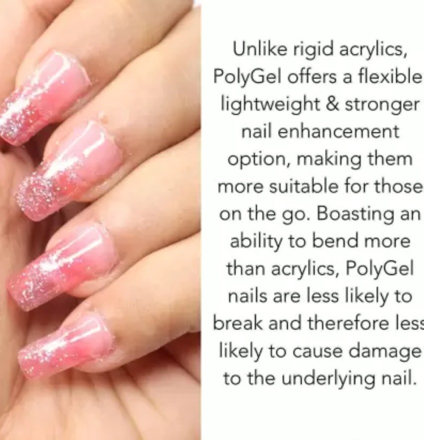 How to Apply Polygel (Nail Extension)
