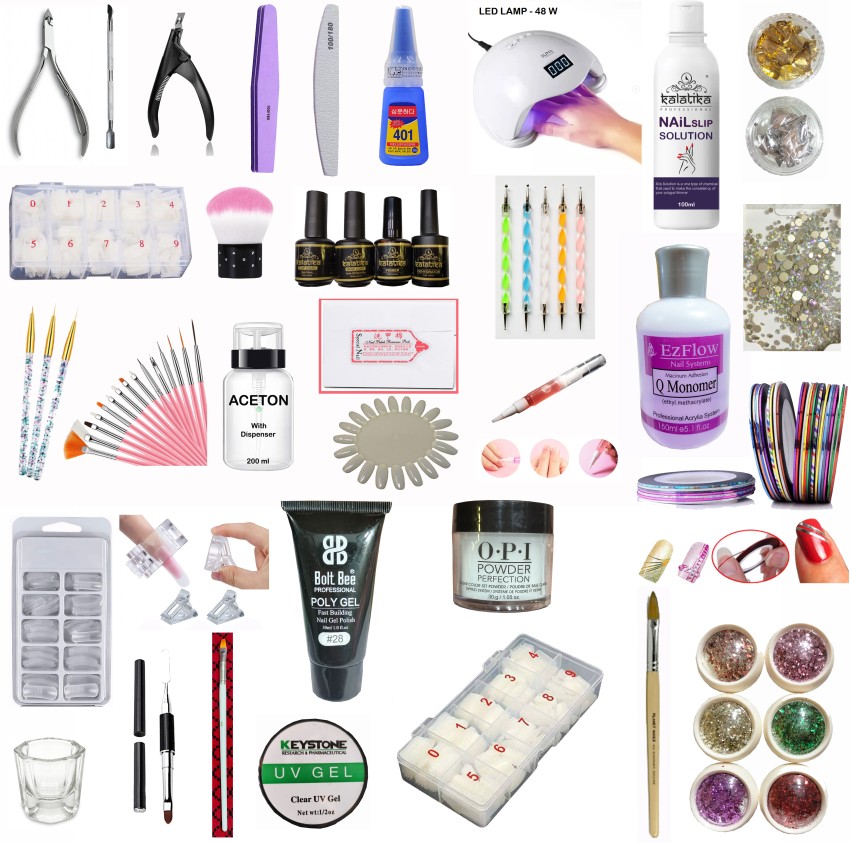 Handmade Reusable Premium Press on Nail Art Kit : Purple Beauty – Inhanss  Fashions