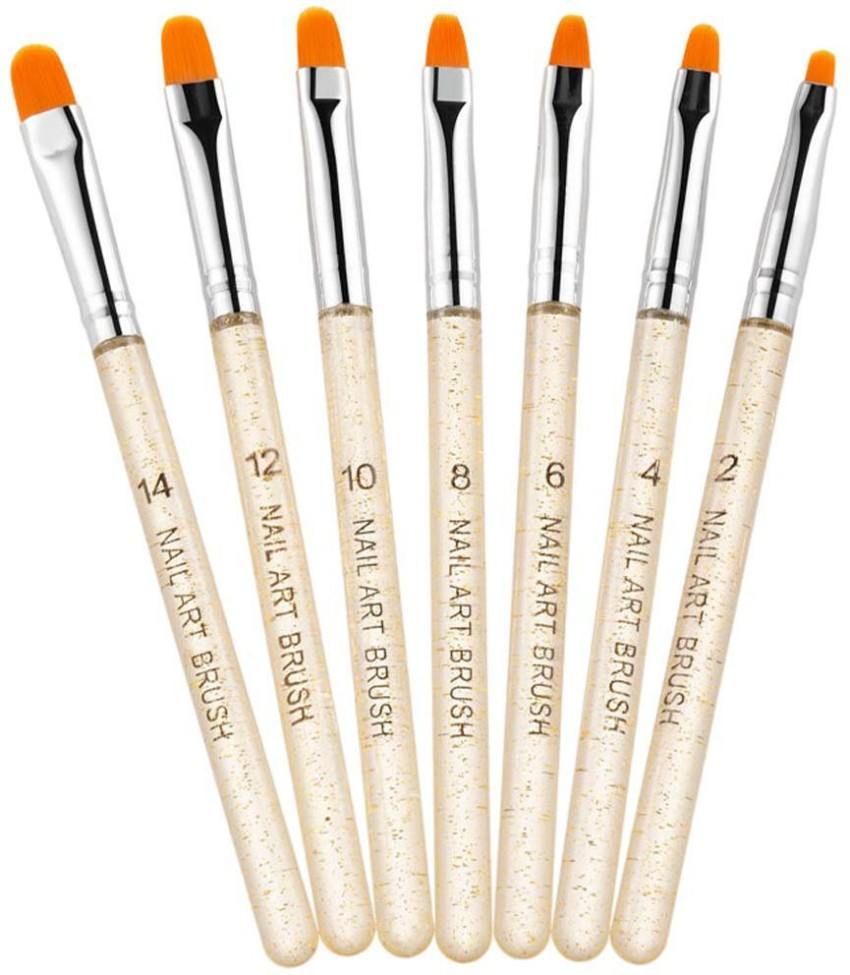 5pcs Acrylic Nail Brush, Nail Brushes for Acrylic Application, Acrylic Nail  Art Tips Builder Brush, Nail Polish Brush Pen Nail Art Brush Set Kit for  Nail Art Salon(5 PCS IN 1 SET)