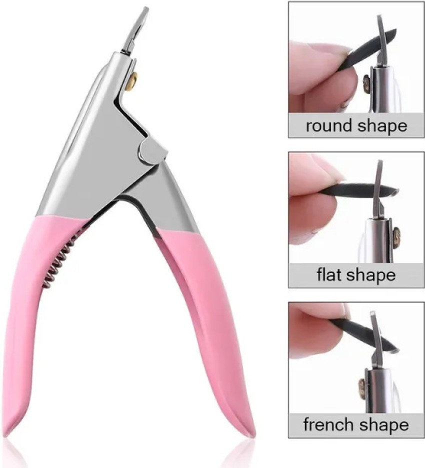 Buy Gofypel Nail Clipper Acrylic Nail Cutter Stainless Steel Nail Tips with  1 Nail Polish Carving Pen for Gel False Nails Trimmer Nail Art Manicure  Tools Online at Low Prices in India 