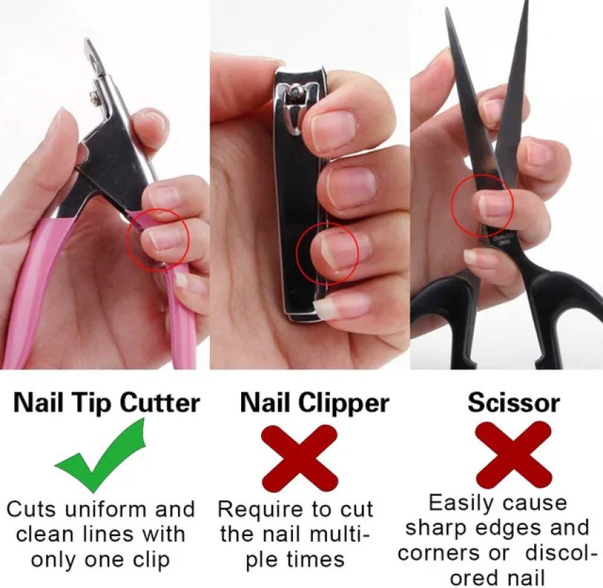 Professional Acrylic Nail Edge Cutter Clipper  Precise Nail Trimming   salonscart