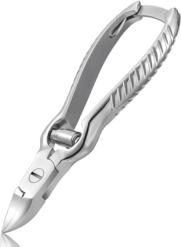 Ingrown Toenail Cutter,Heavy Duty Toe Nail Clippers for Thick  Toenails,Fingernails,Podiatrist Toenail Nippers with Sharp Blade,Safe Lock