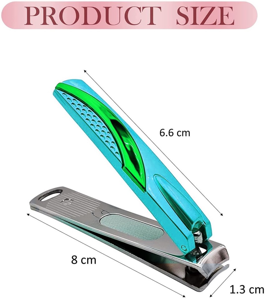 1 Pc Stainless Steel Nail Clipper With Nail File Quality Manicure Nail  Cutter Trimmer Gold Edge Letters Carve - Clippers & Trimmers - AliExpress