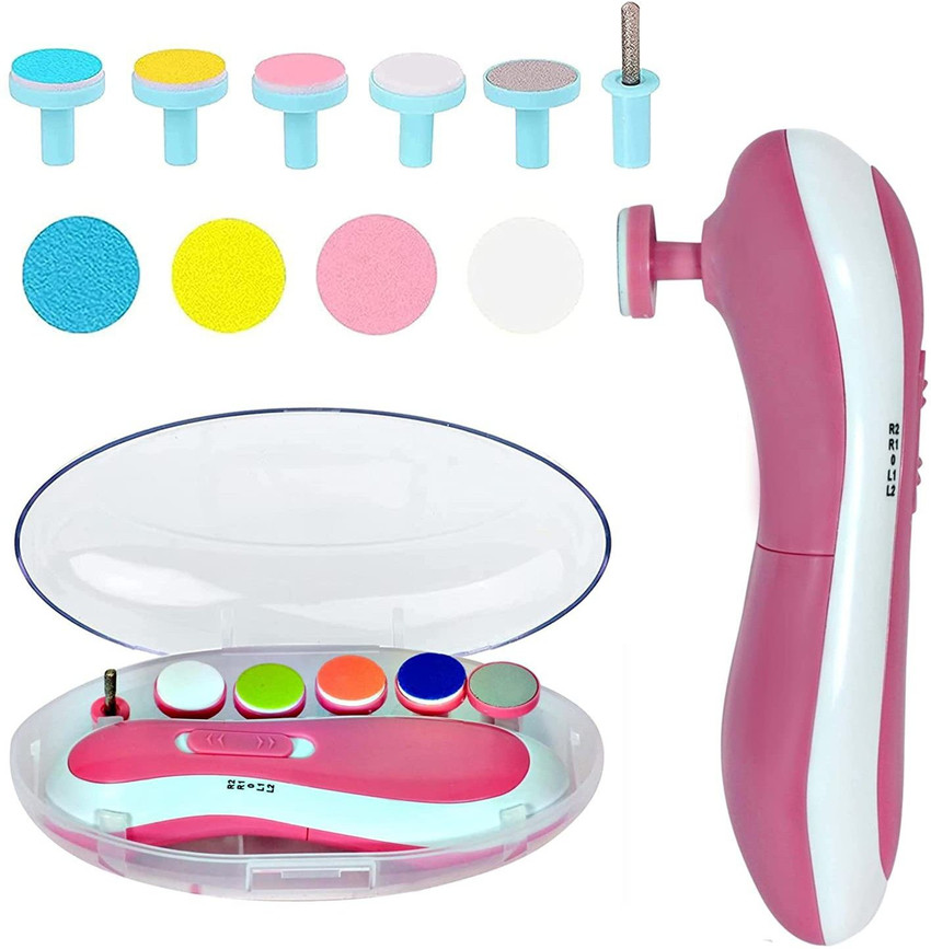 ZURU BUNCH Baby Nail Trimmer with 6 Grinding Heads Safe for New