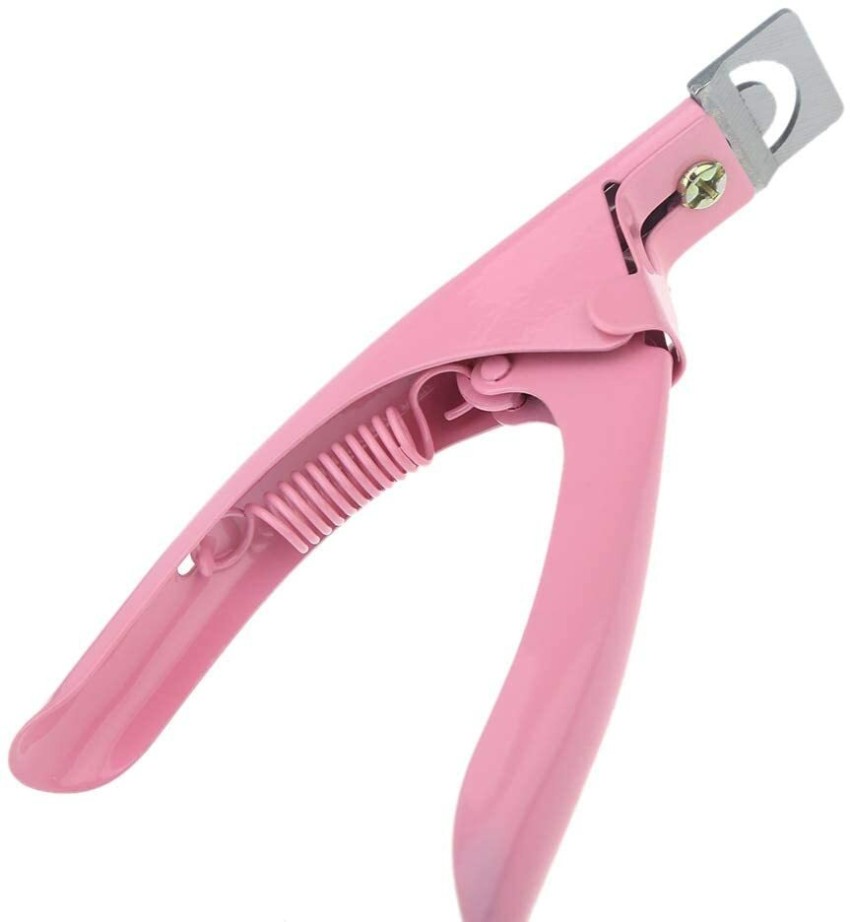 Fake Nail Cutter U-shaped Cut French Nail Clippers Nail Scissors False Nails  Tips Manicure Trimmer Tool - Walmart.com