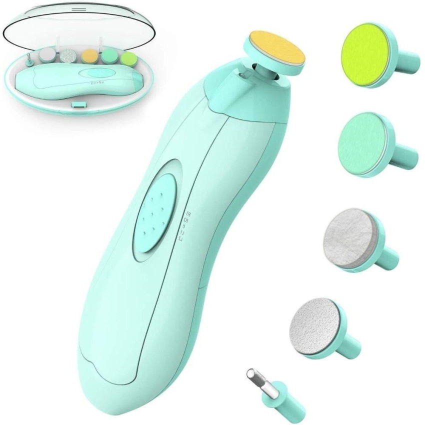 Electric Baby Nail Trimmer Infant Newborn Safe Grinder Clipper Tools Set qw  | eBay