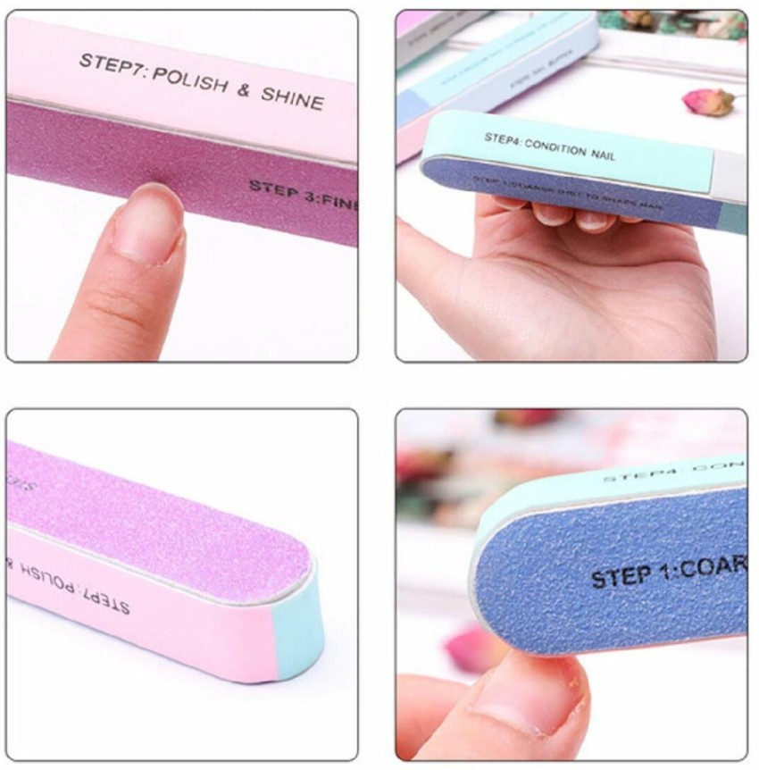 Newvent Nail Filer 7 In 1 Nail Buffer Block For Manicure - Price in India,  Buy Newvent Nail Filer 7 In 1 Nail Buffer Block For Manicure Online In  India, Reviews, Ratings & Features