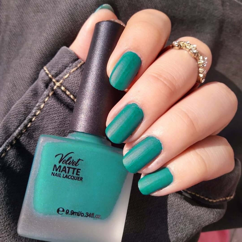 Discover more than 153 forest green color nails ceg.edu.vn