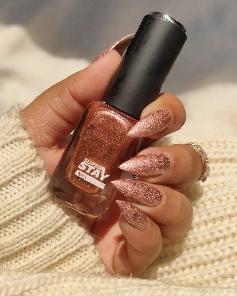 Matte gold nail polish deals