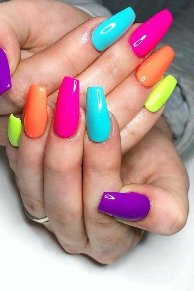 Finger Matte Nail Polish 5.1 Multicolor Price in India Buy