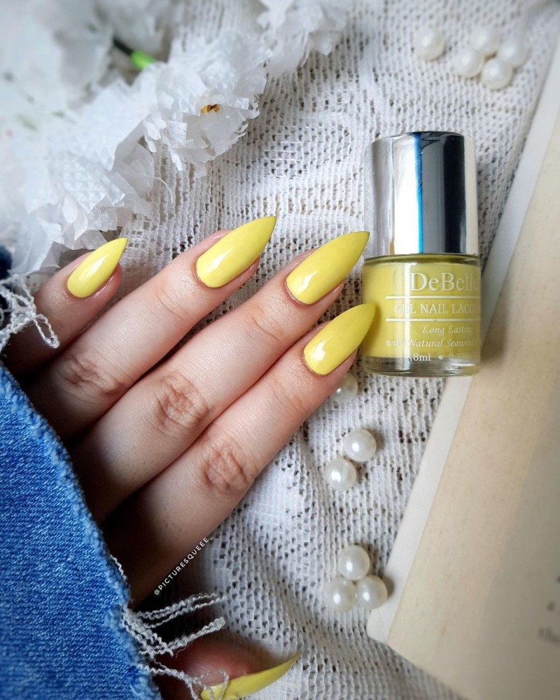Buy DEBELLE GEL NAIL LACQUER CARAMELLO YELLOW YELLOW NAIL POLISH-8ML Online  & Get Upto 60% OFF at PharmEasy