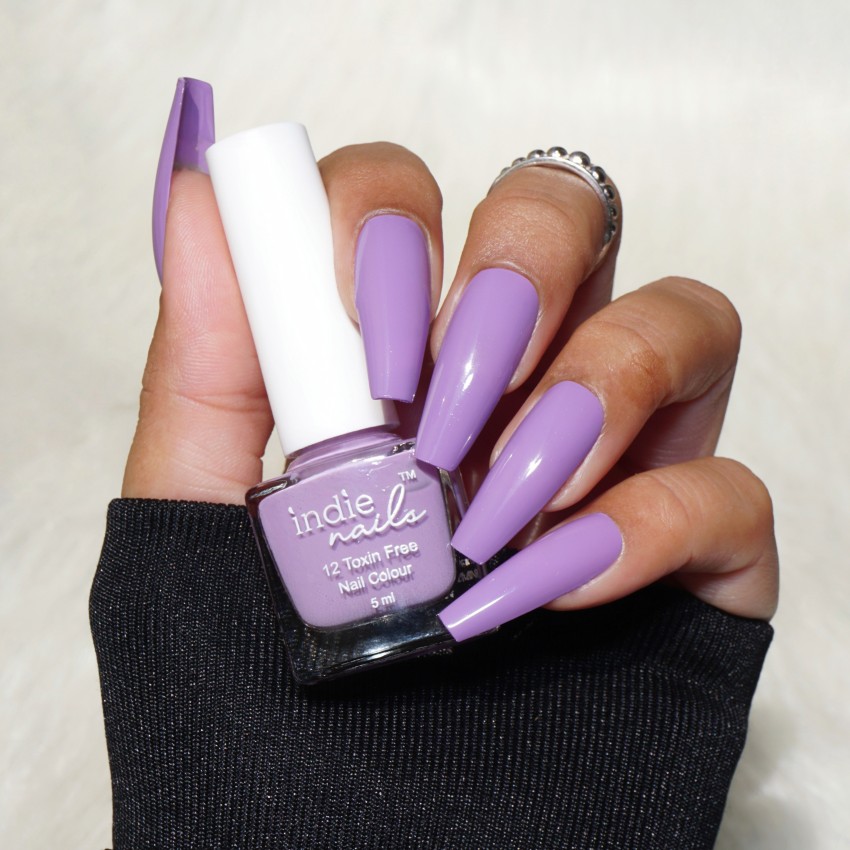 Digital Lavender Nails Are The Manicure Trend That Proves Pastels Are  Ultra-Wearable