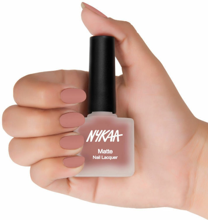 Buy Nykaa Matte Nail Enamel - Spiced Gingerbread 126 (9ml) Online at Low  Prices in India - Amazon.in