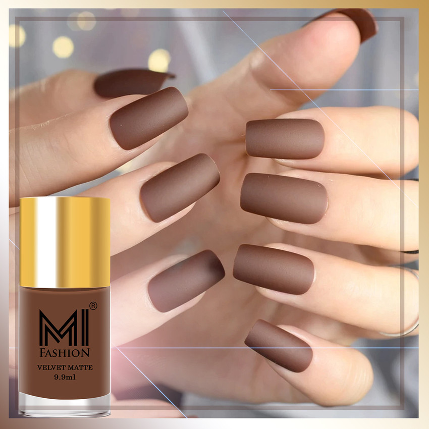 MI FASHION Shimmer and Sheer A Bright and Neutral Matte Nail